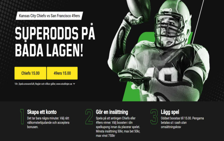 Unibet Superoods Kansas City Chiefs San Francisco 49ers